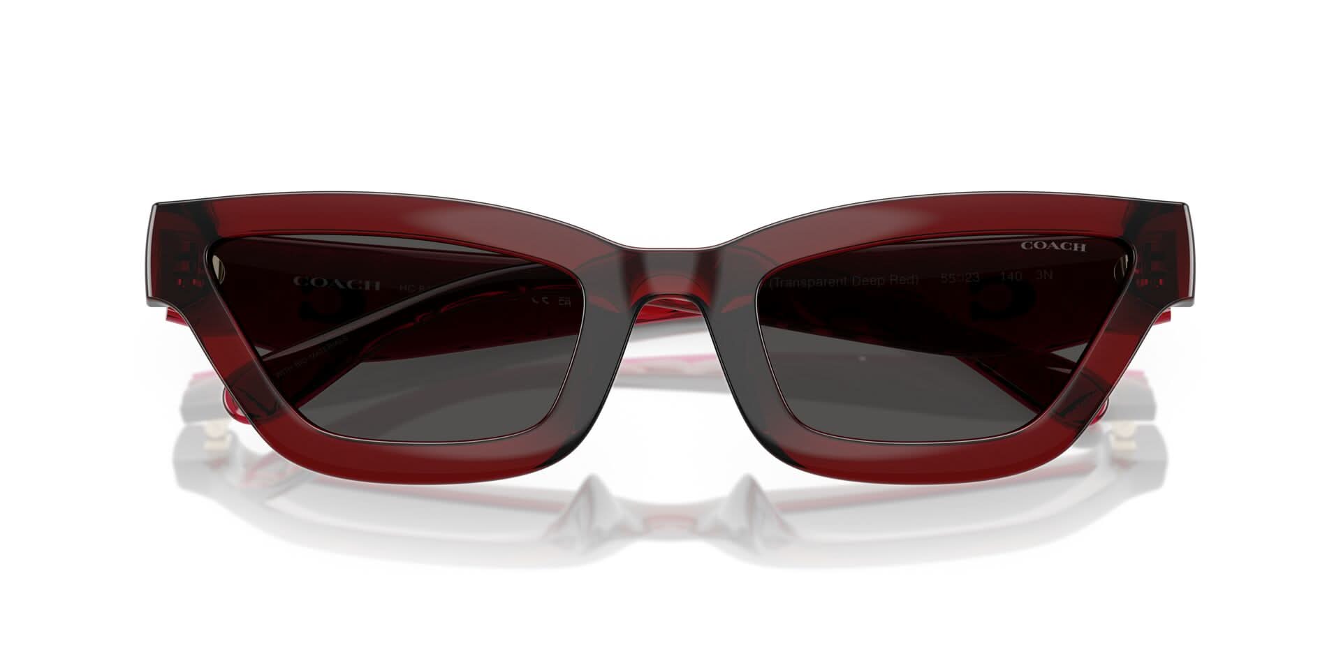 COACH HC8420U CAD28 587487 55 SUNGLASSES