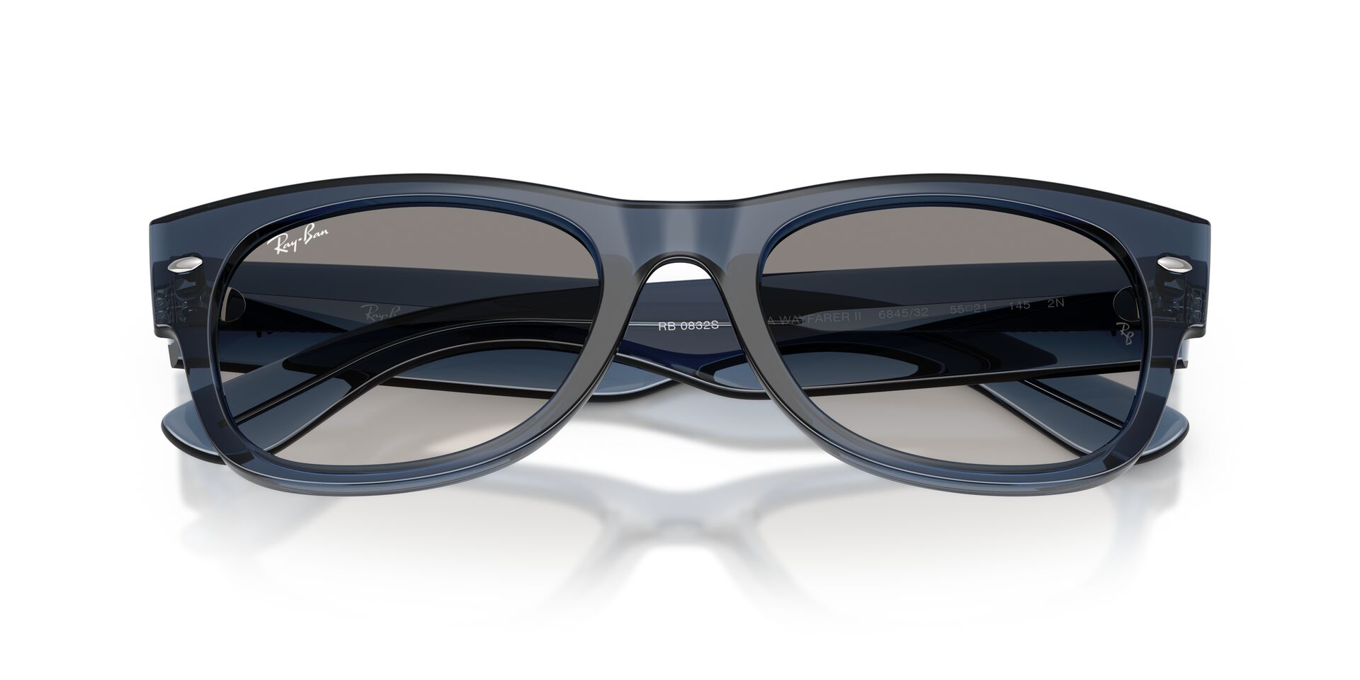 RAYBAN RB0832S MEGA WAYFARER 684532 55 SUNGLASSES