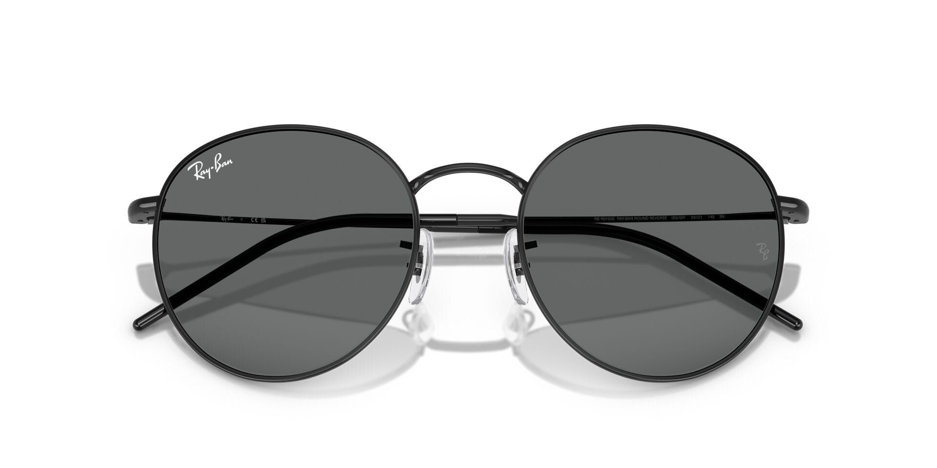 RAYBAN RBR0103S ROUND REVERSE 002/GR 55 SUNGLASSES