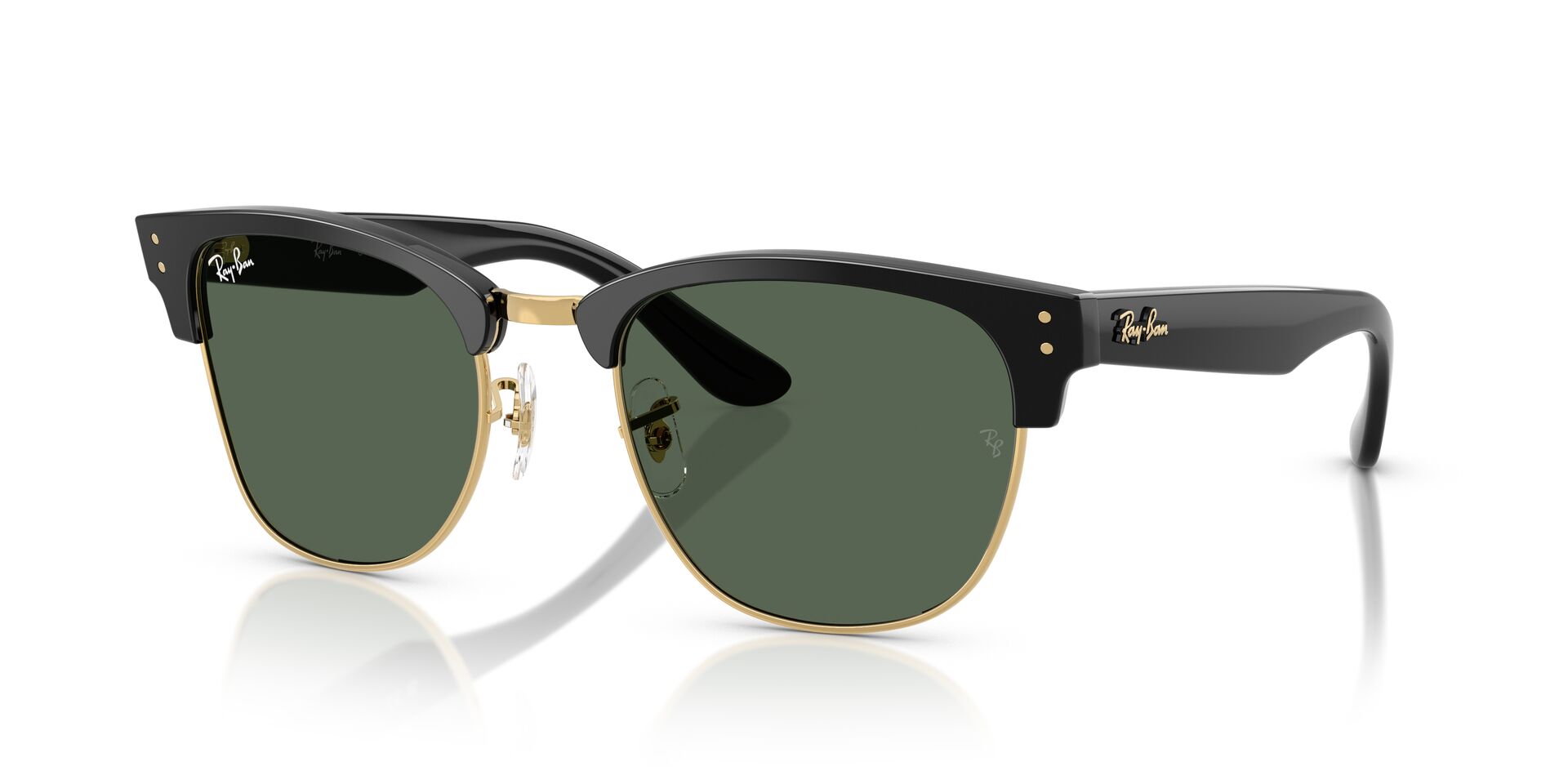 RAYBAN RBR0504S CLUBMASTER REVERSE 6677VR 51 SUNGLASSES
