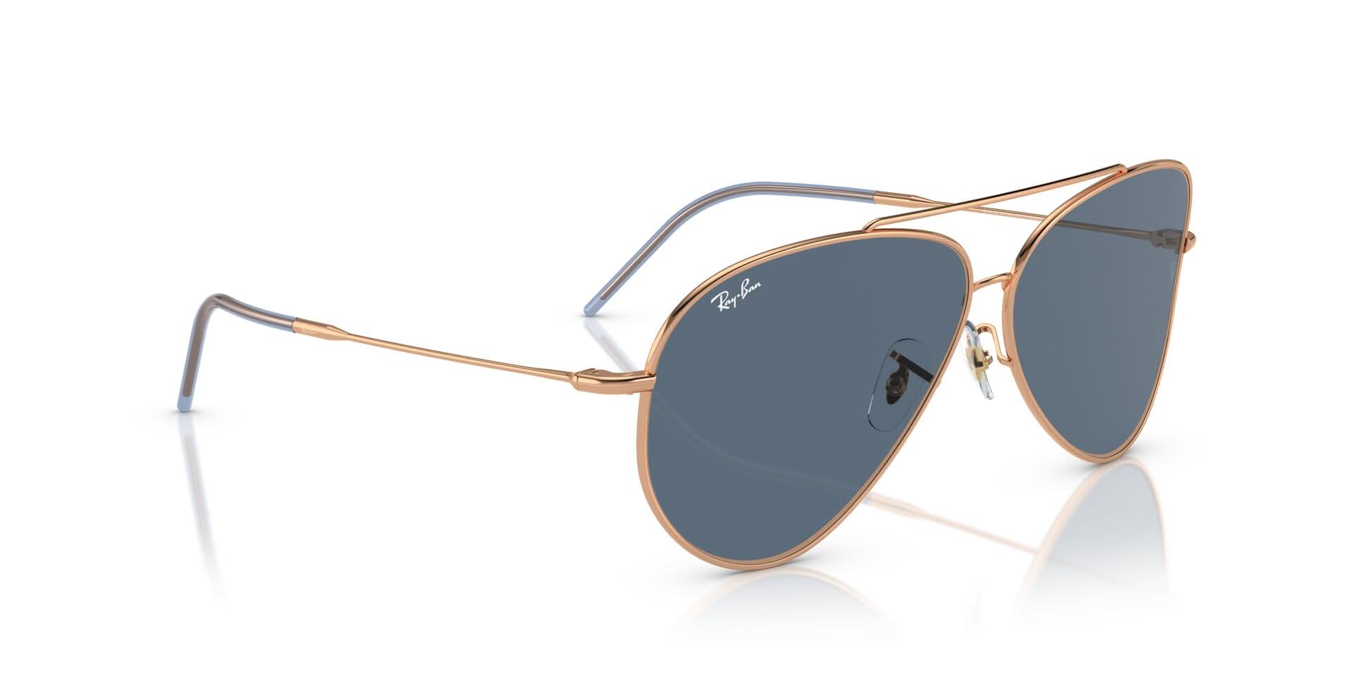 RAYBAN RBR0101S AVIATOR REVERSE 92023A 62 SUNGLASSES