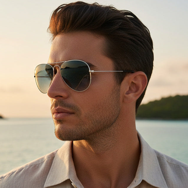 RAYBAN RB3025 AVIATOR 9271GK 58 SUNGLASSES