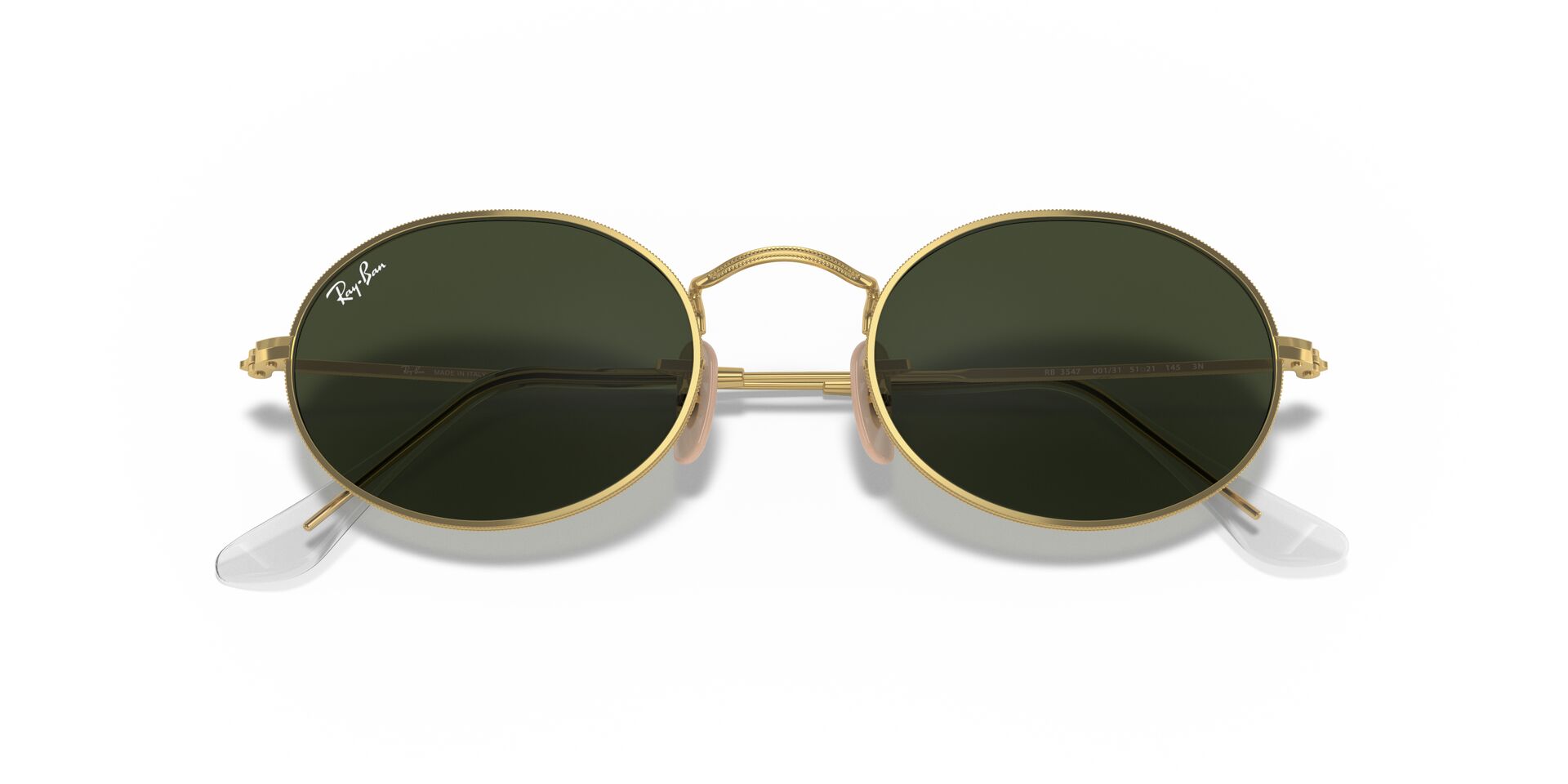RAYBAN RB3547 OVAL 00131 51 SUNGLASSES