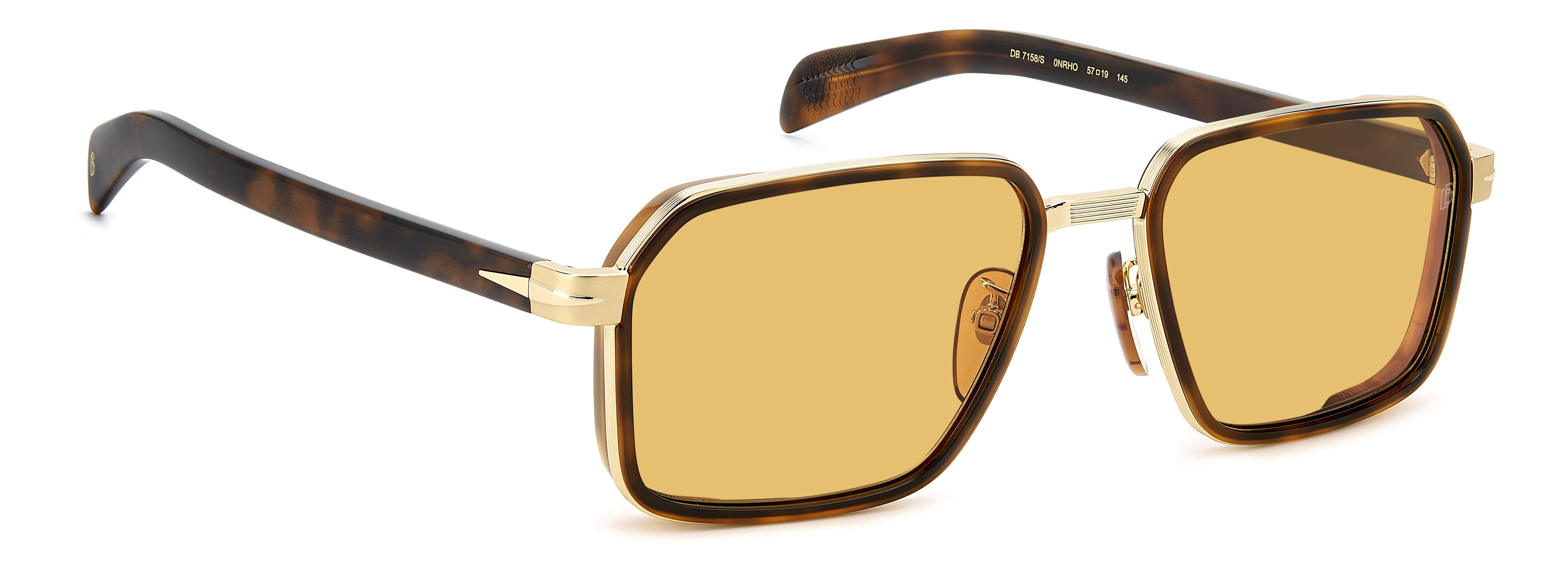 DAVID BECKHAM DB7158S 0NRHO 57 SUNGLASSES