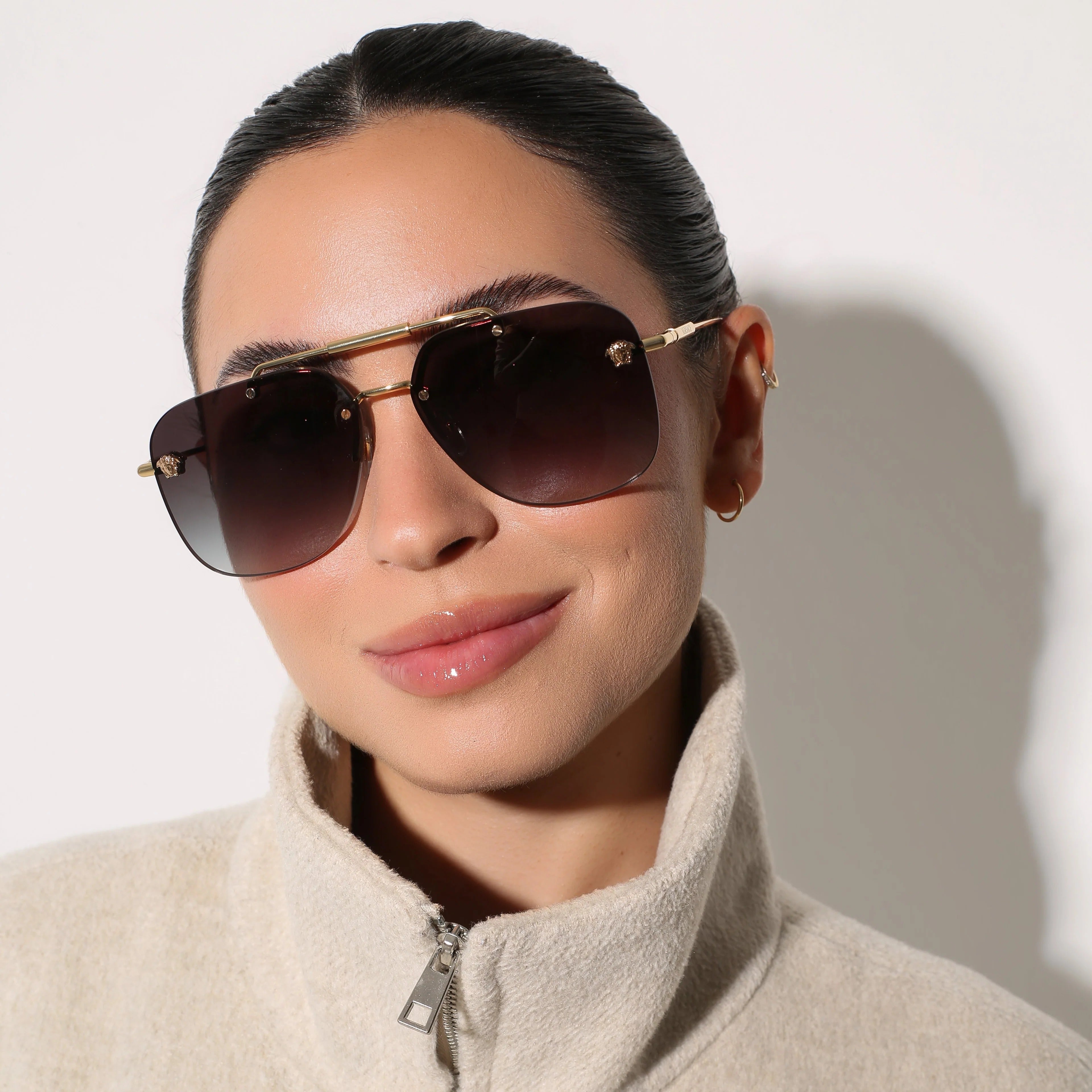 VERSACE VE2296 100284 60 SUNGLASSES