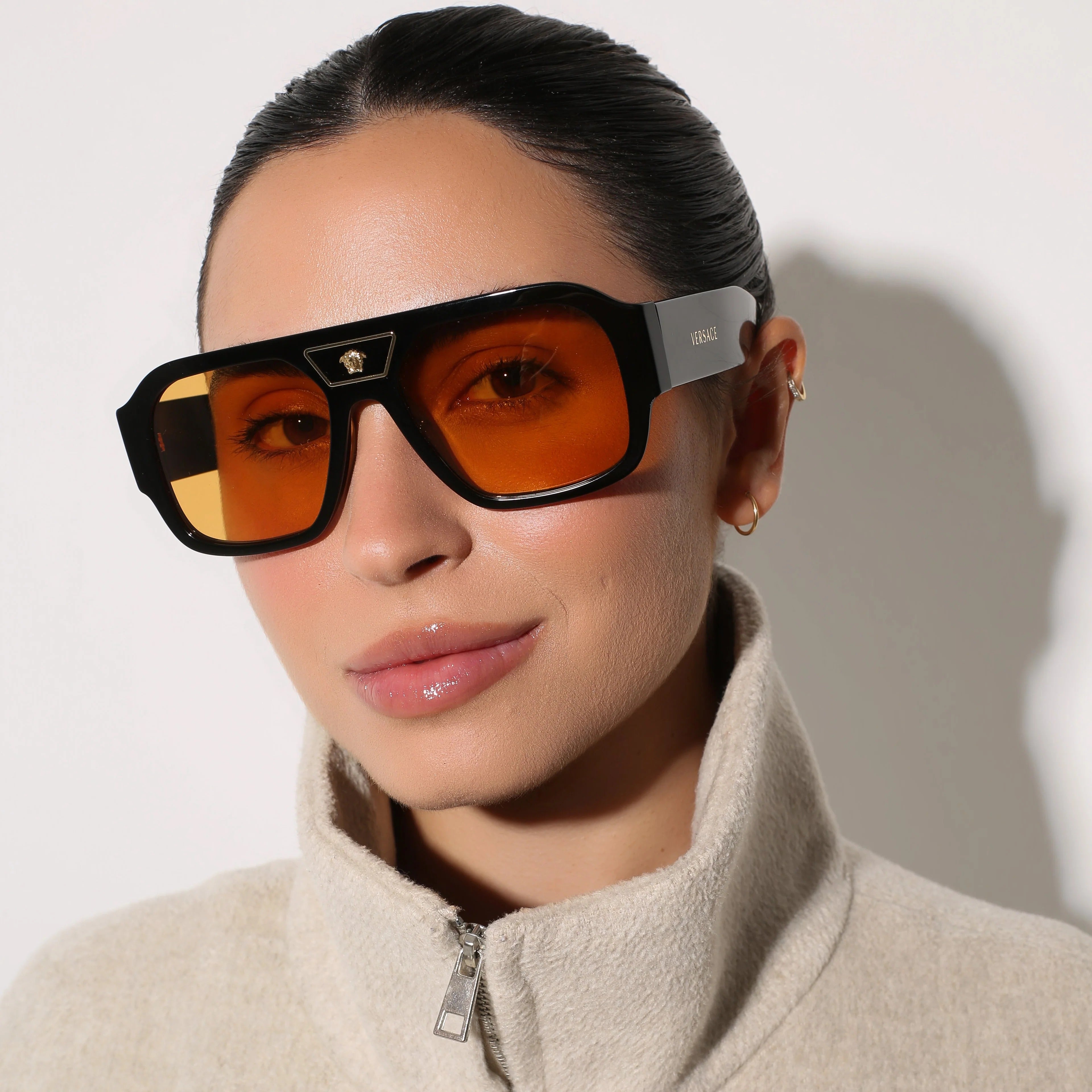 VERSACE VE4508U GB1 7 56 SUNGLASSES