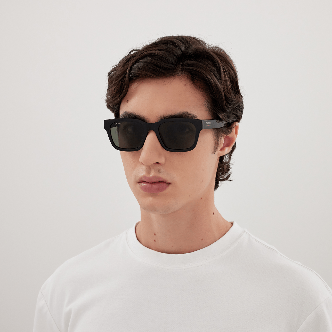 GUCCI GG1857S 001 55 SUNGLASSES