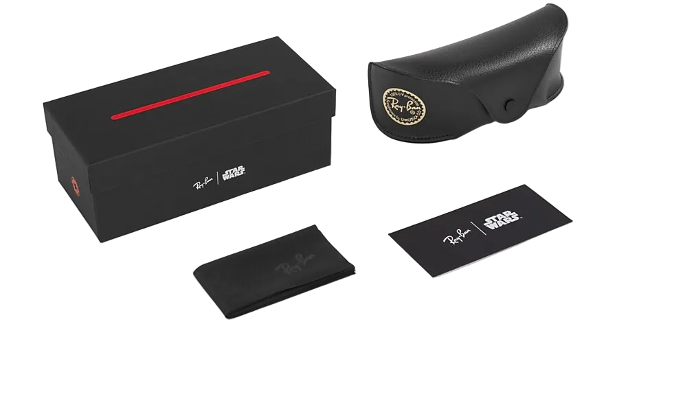 RAYBAN RB4089 STAR WARS DARTH VADER BALORAMA 68711D 62 SUNGLASSES