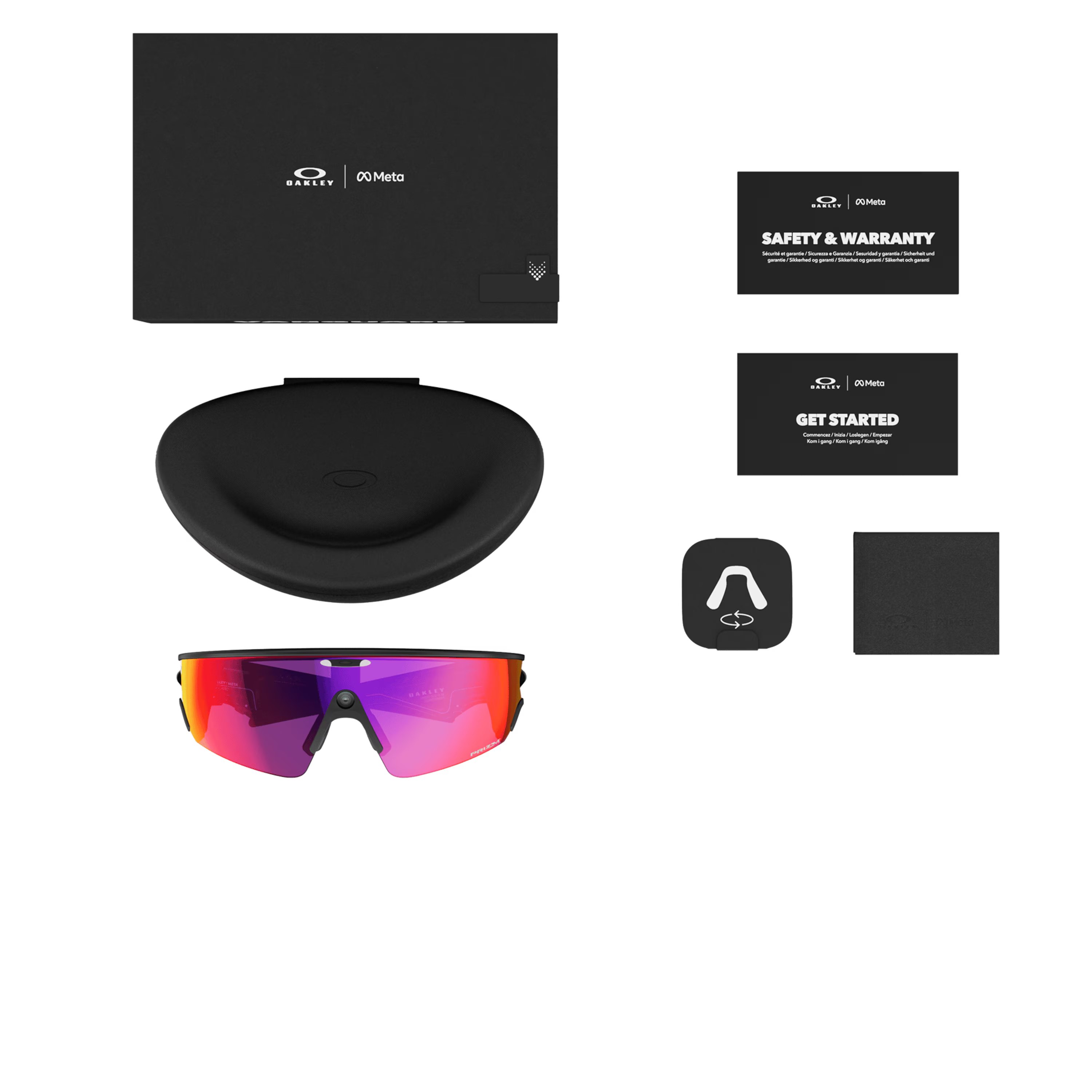 OAKLEY OW8001 VANGUARD 01 52 META SUNGLASSES