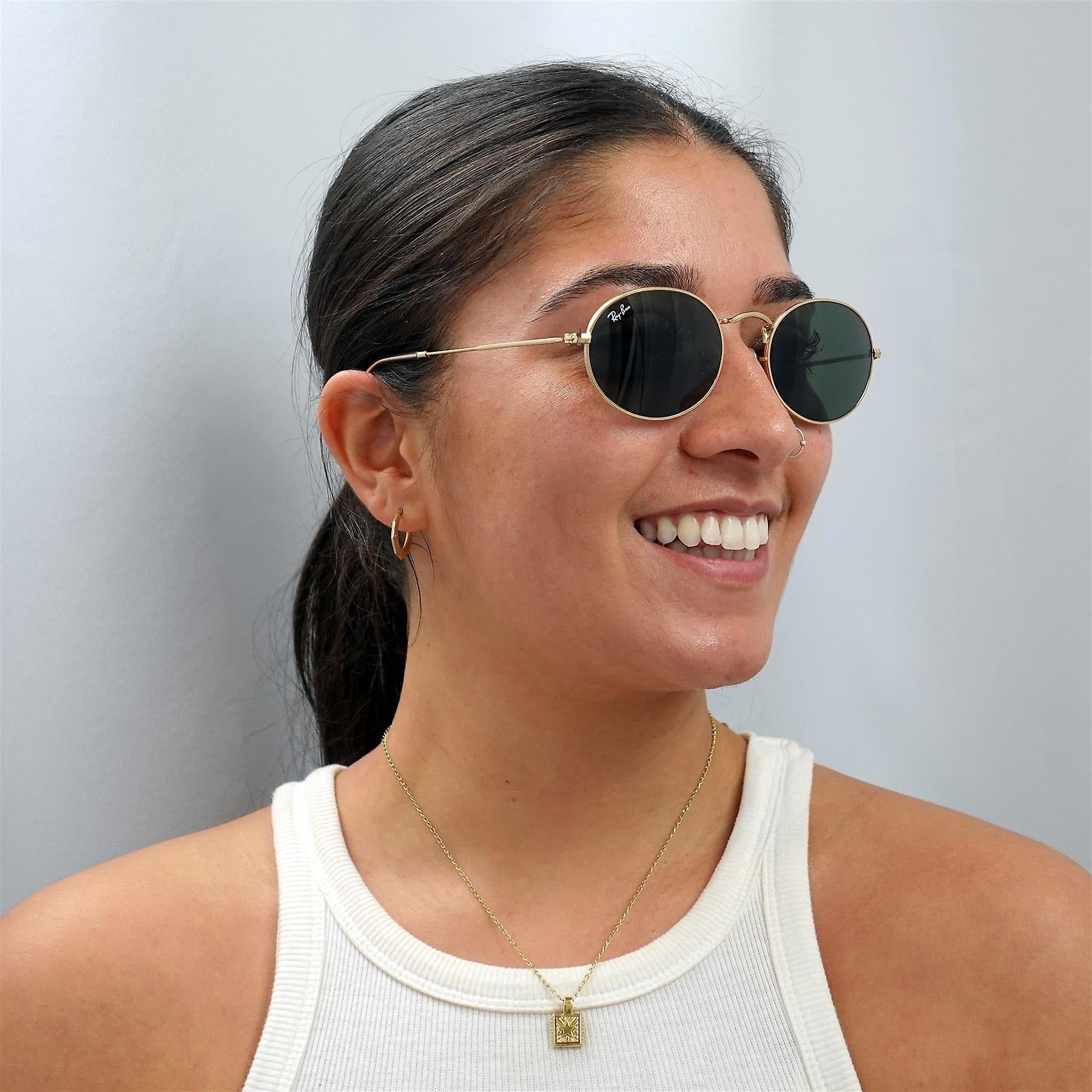 RAYBAN RB3547 OVAL 00131 51 SUNGLASSES