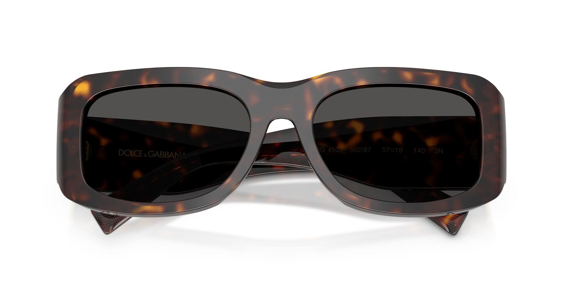 DOLCE & GABBANA DG4503 502 87 57 SUNGLASSES