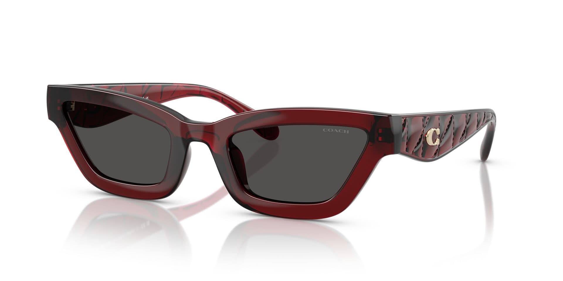COACH HC8420U CAD28 587487 55 SUNGLASSES