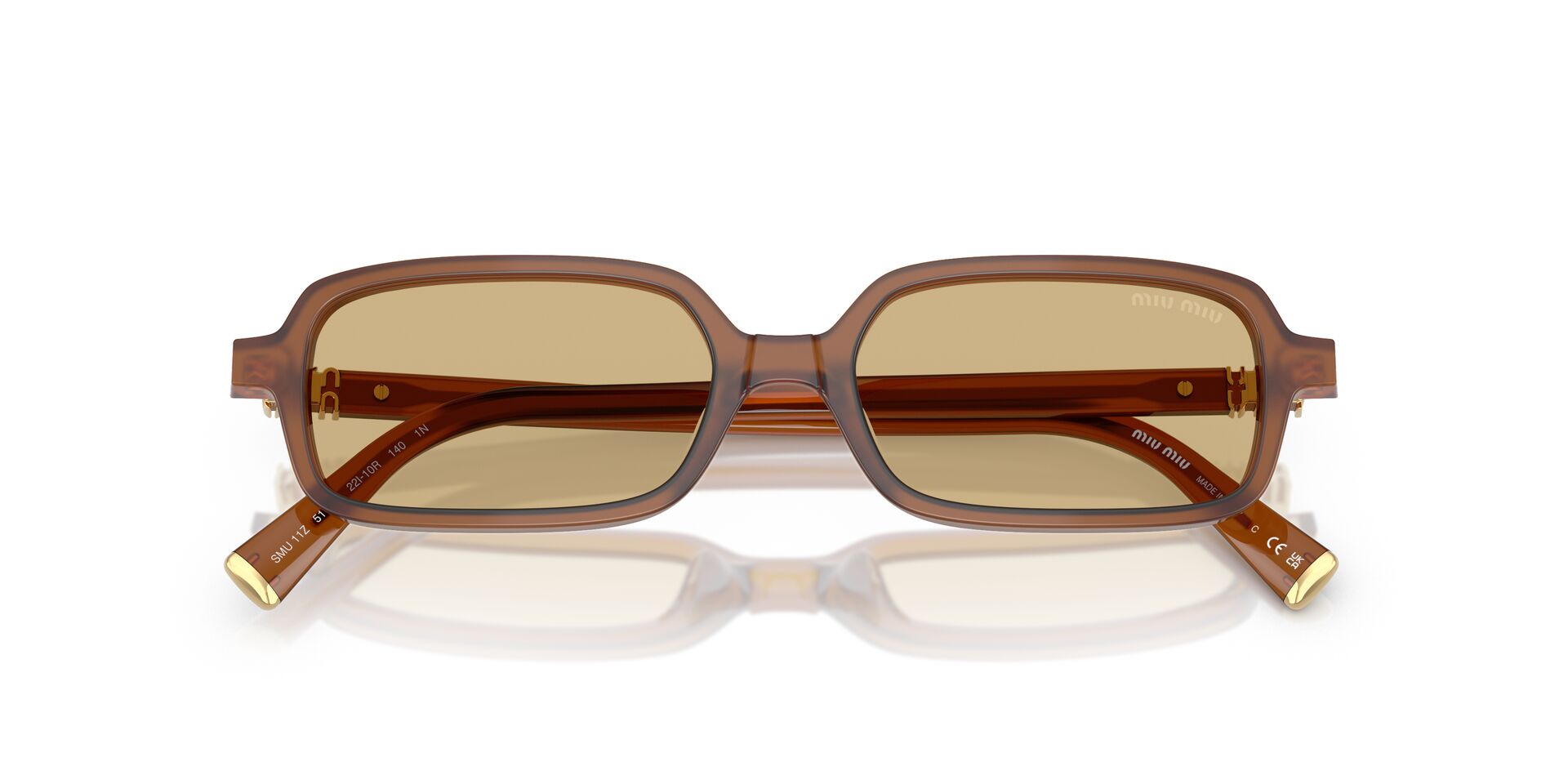 MIU MIU MU11ZS 22I10R 51 SUNGLASSES