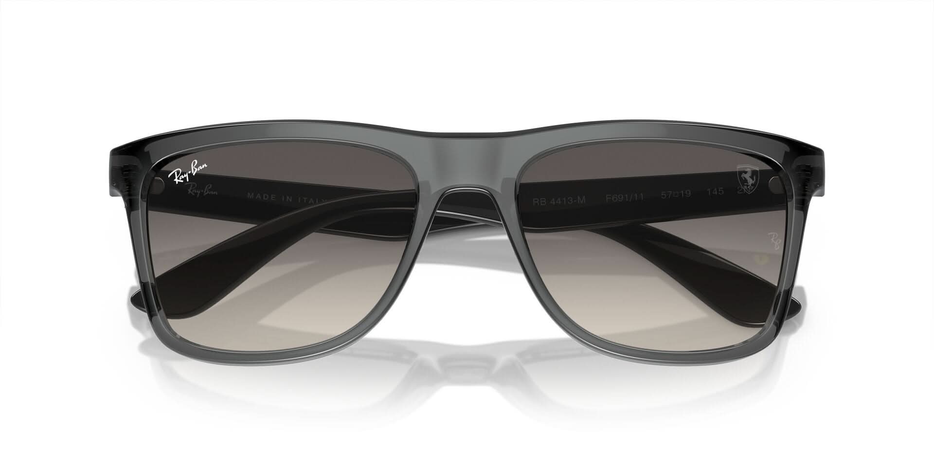 RAYBAN RB4413M SCUDERIA FERRARI F69111 57 SUNGLASSES