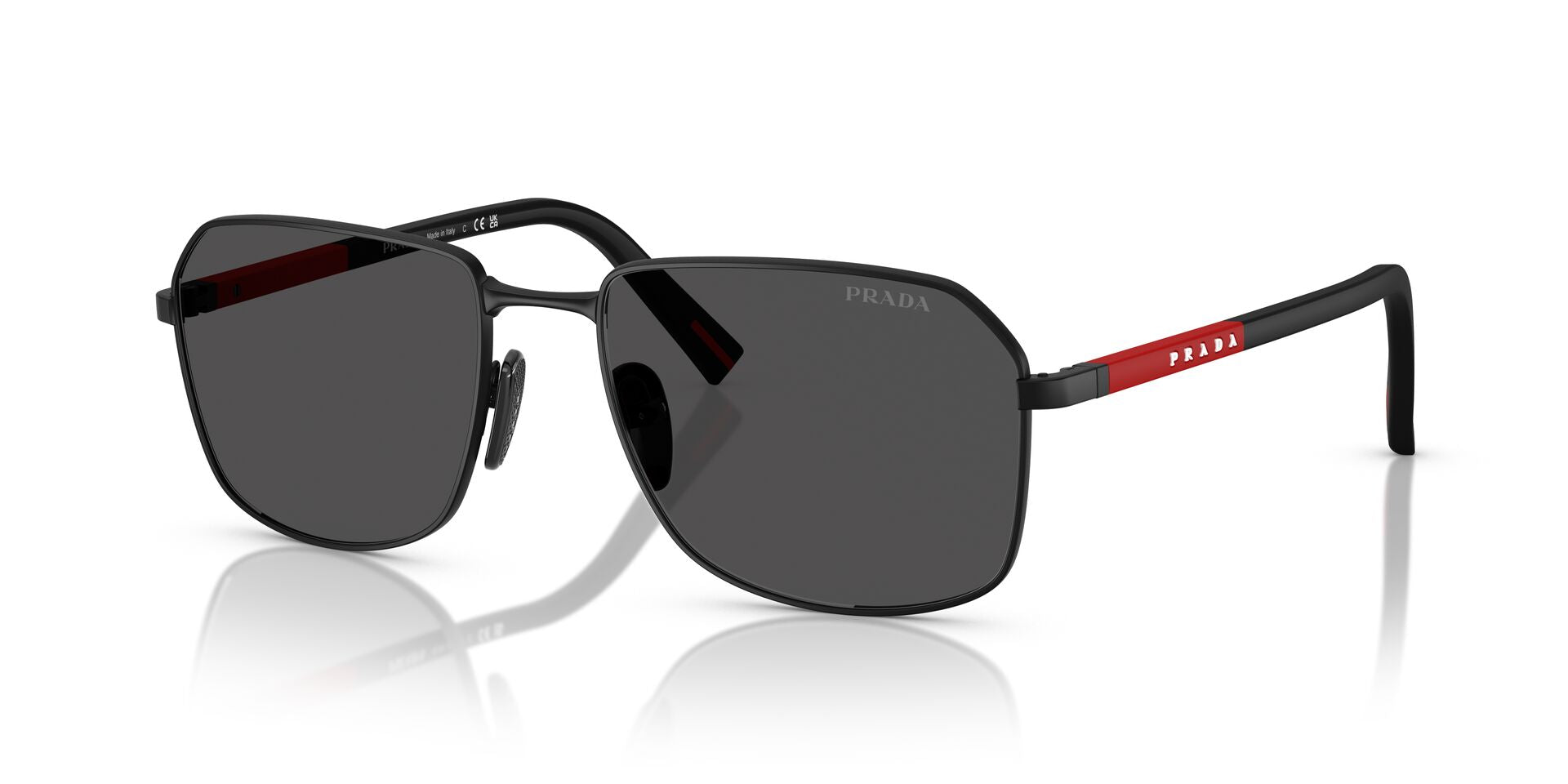 PRADA PSA51S 1BO06F 57 SUNGLASSES