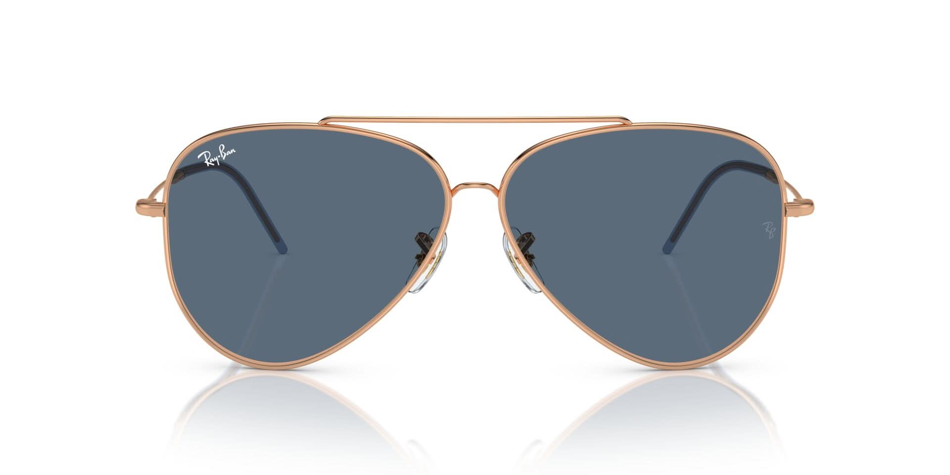 RAYBAN RBR0101S AVIATOR REVERSE 92023A 62 SUNGLASSES