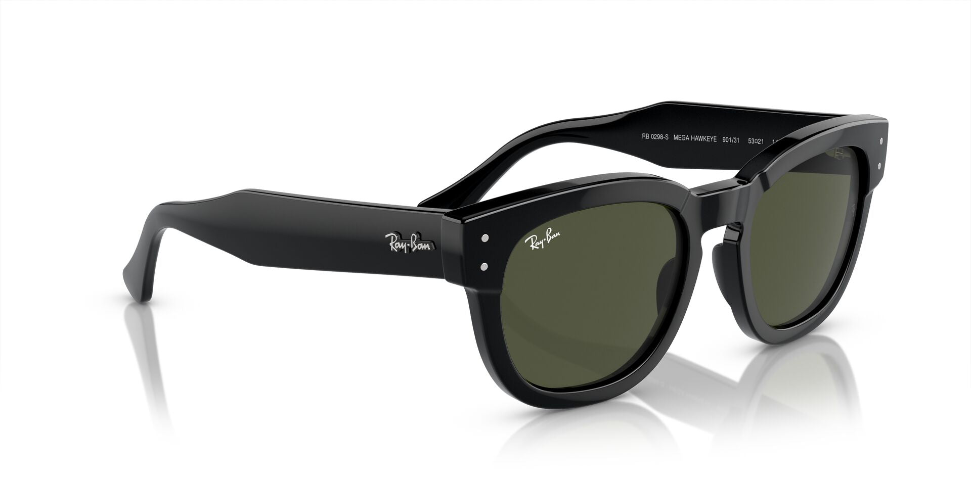 RAYBAN RB0298S MEGA HAWKEYE 901/31 53 SUNGLASSES