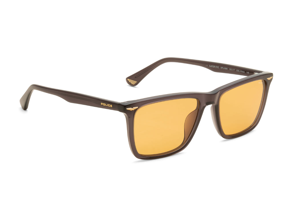 POLICE SPLV90K GATOR EVO 03GU 53 SUNGLASSES
