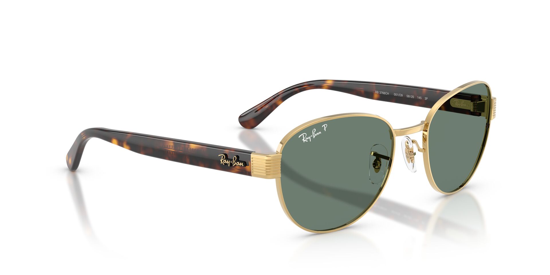 RAYBAN RB3766CH 001O9 54 SUNGLASSES