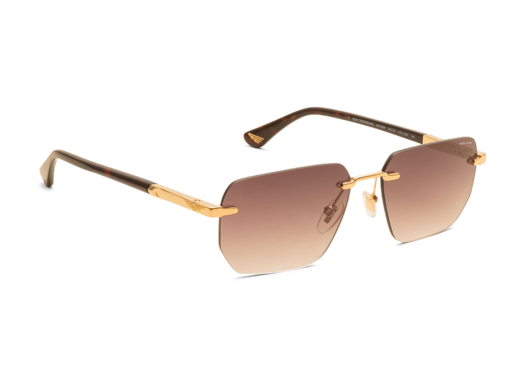 POLICE SPLV85K NEW CROSSROADS 300 56 SUNGLASSES