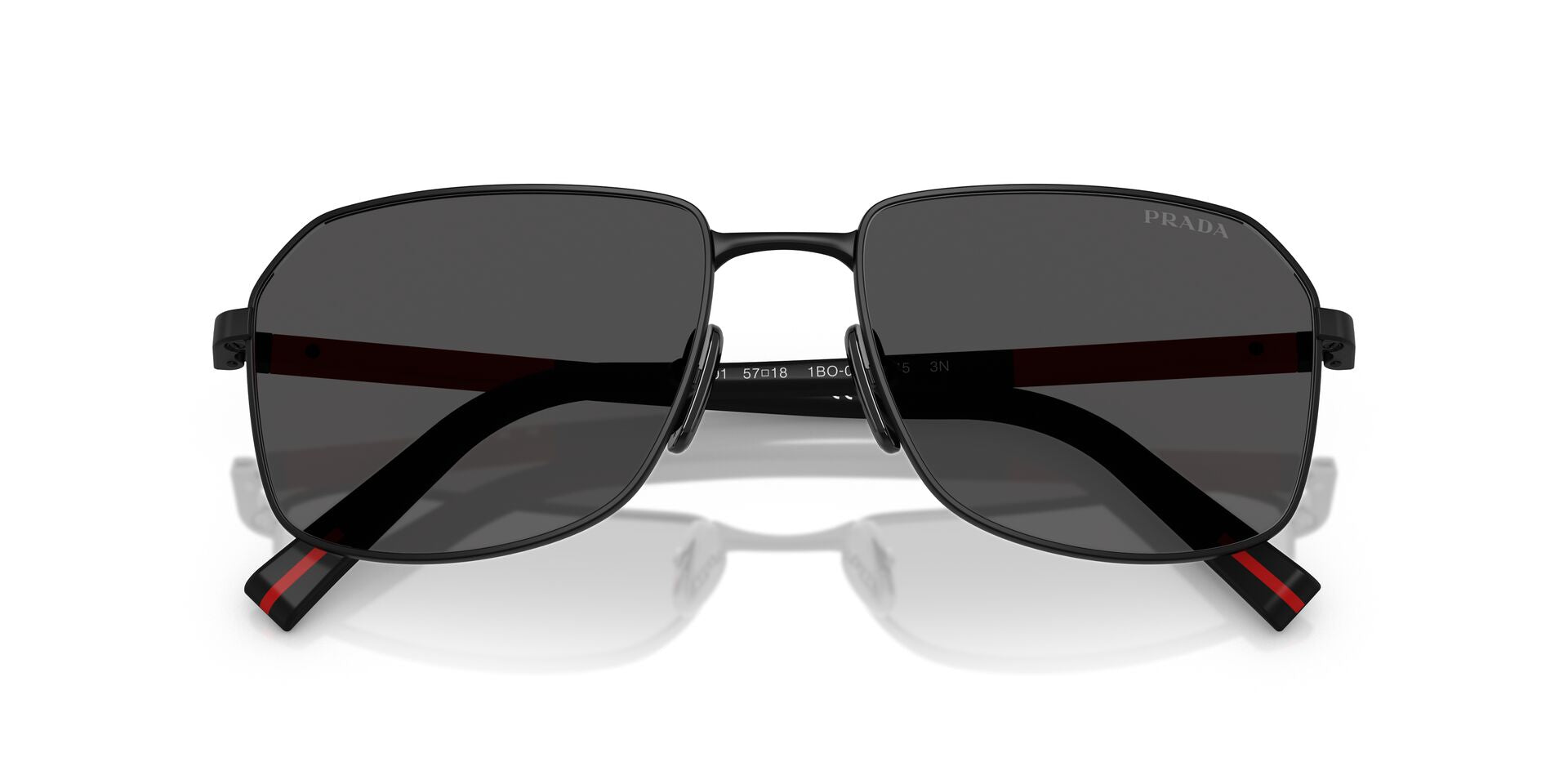 PRADA PSA51S 1BO06F 57 SUNGLASSES