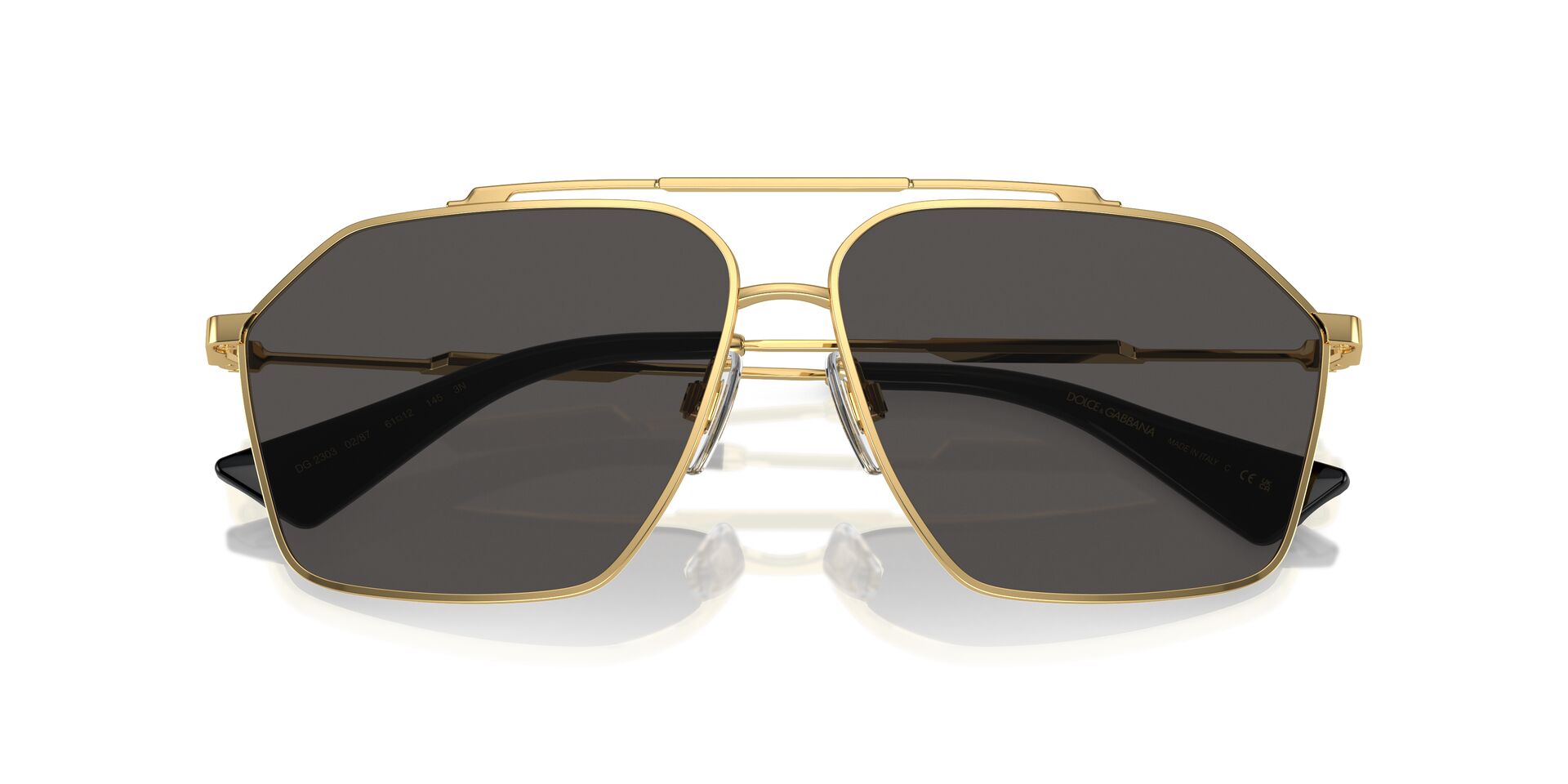 DOLCE & GABBANA DG2303 02/87 61 SUNGLASSES