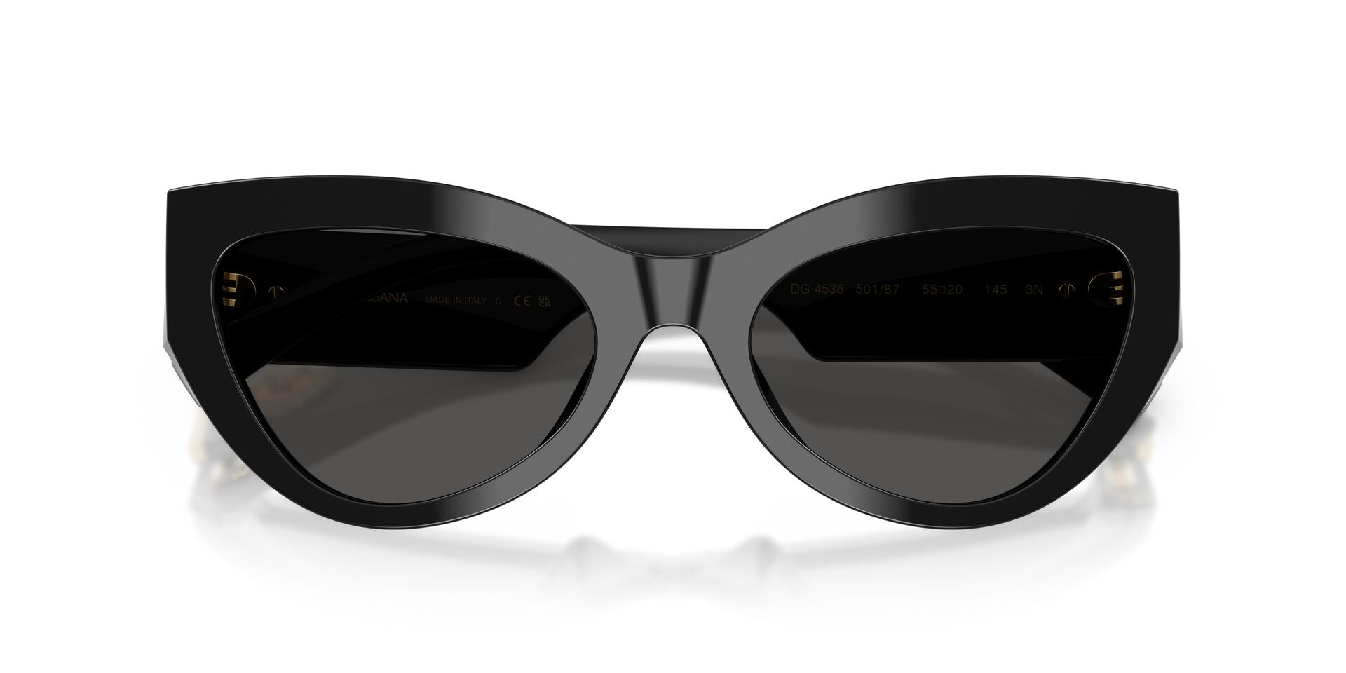 DOLCE & GABBANA DG4536 501 87 55 SUNGLASSES