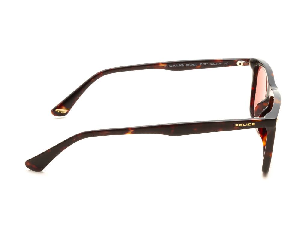 POLICE SPLV90K GATOR EVO 0745 53 SUNGLASSES