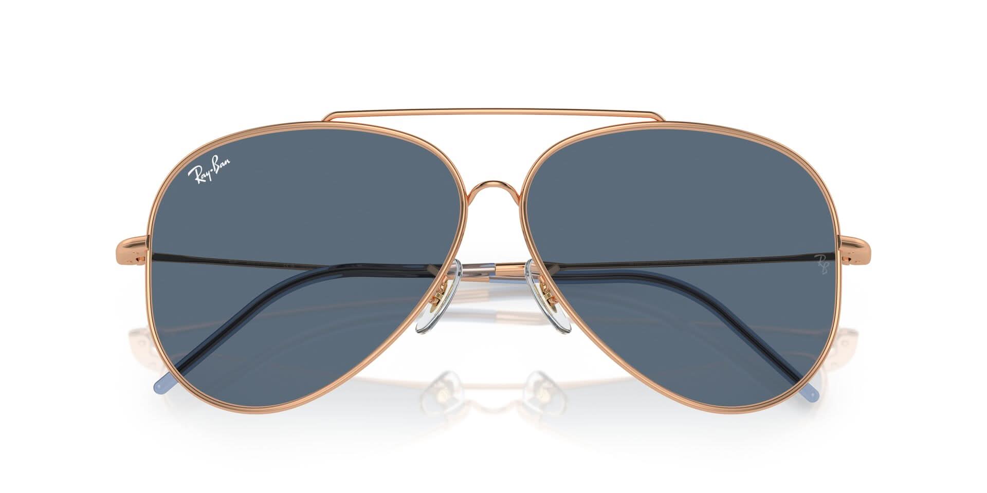 RAYBAN RBR0101S AVIATOR REVERSE 92023A 62 SUNGLASSES