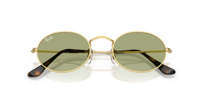 RAYBAN RB3547 OVAL 001 4E 51 SUNGLASSES
