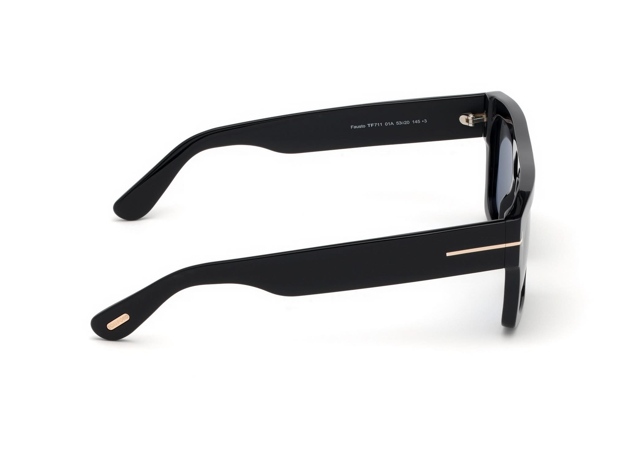 TOM FORD TF711 FAUSTO 01A 53 SUNGLASSES