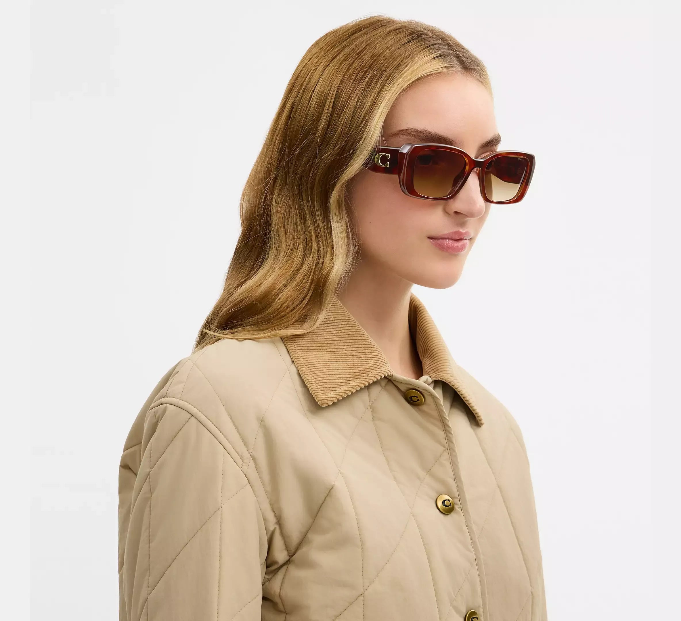 COACH HC8435U 5120T5 54 SUNGLASSES