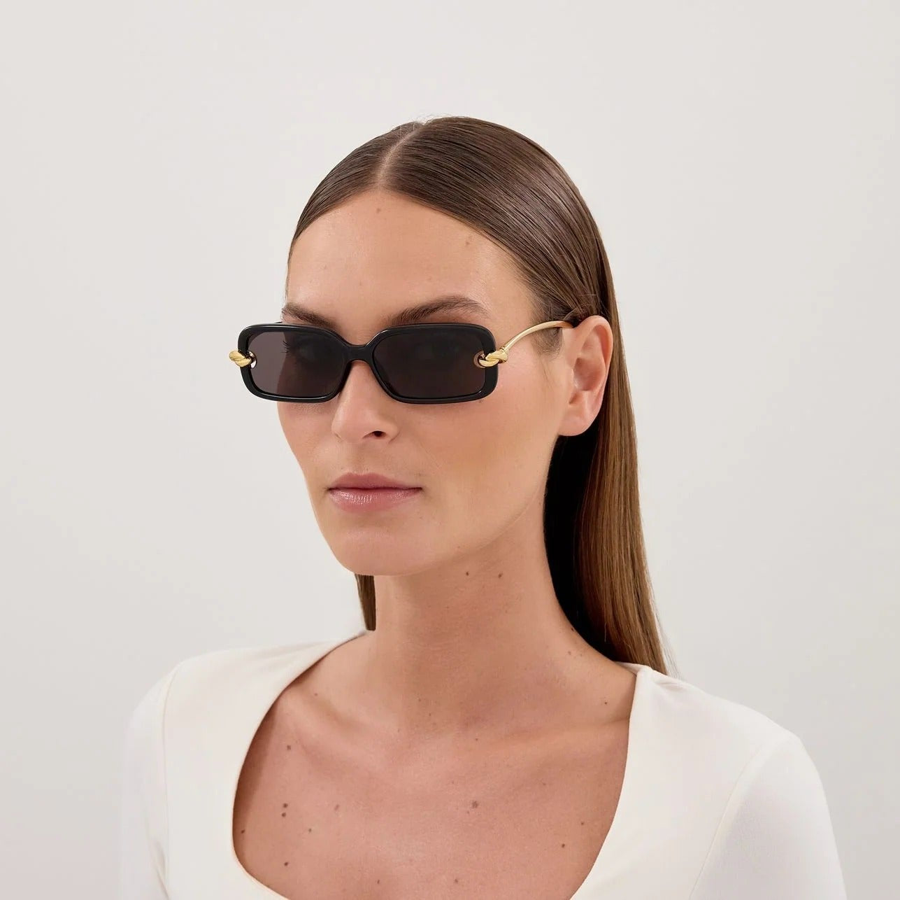 BOTTEGA VENETA BV1439S 001 56 SUNGLASSES