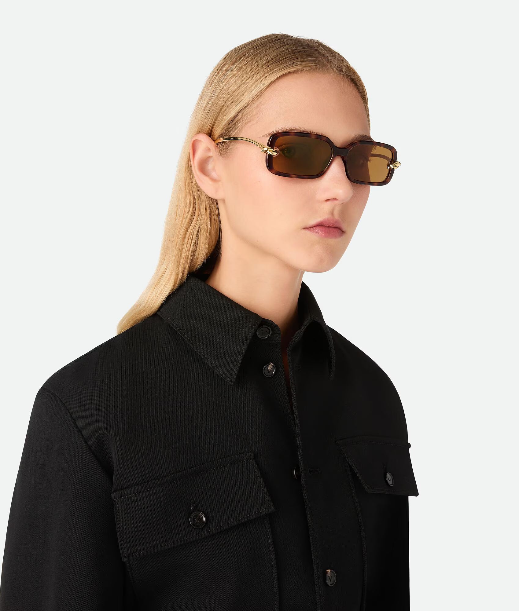 BOTTEGA VENETA BV1439S 002 56 SUNGLASSES