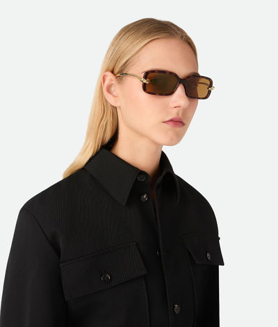BOTTEGA VENETA BV1439S 002 56 SUNGLASSES