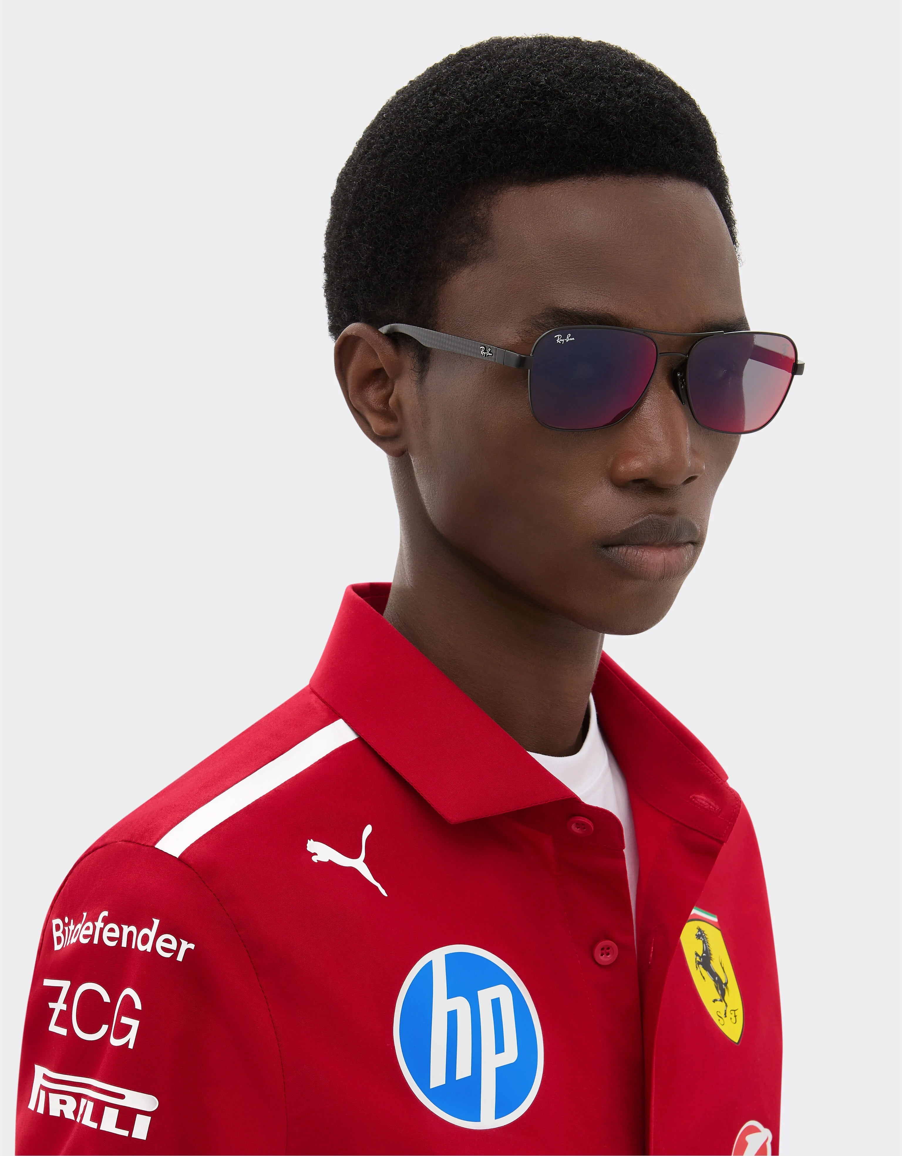 RAYBAN RB8336M SCUDERIA FERRARI F118 6P 58 SUNGLASSES