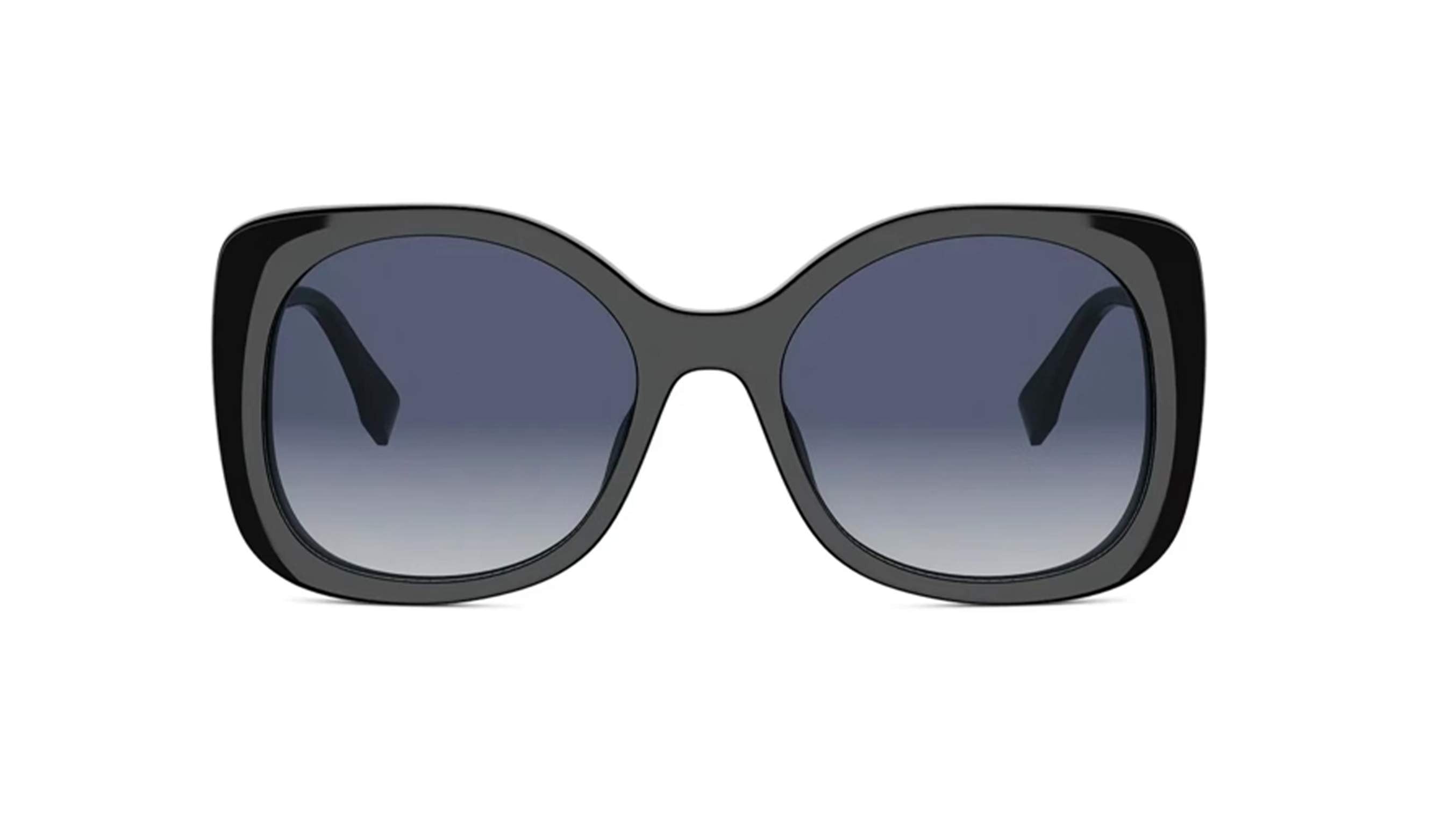 FENDI FE40201I 01W 55 SUNGLASSES