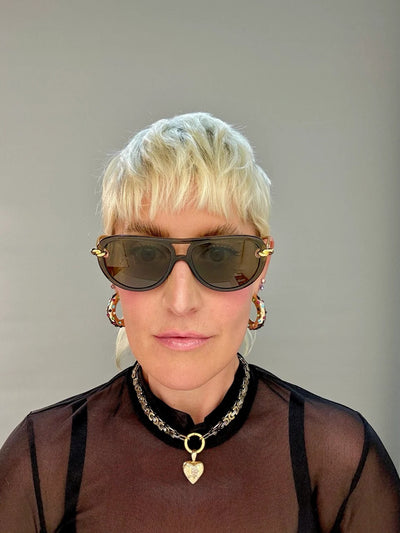 BOTTEGA VENETA BV1418S 003 58 SUNGLASSES