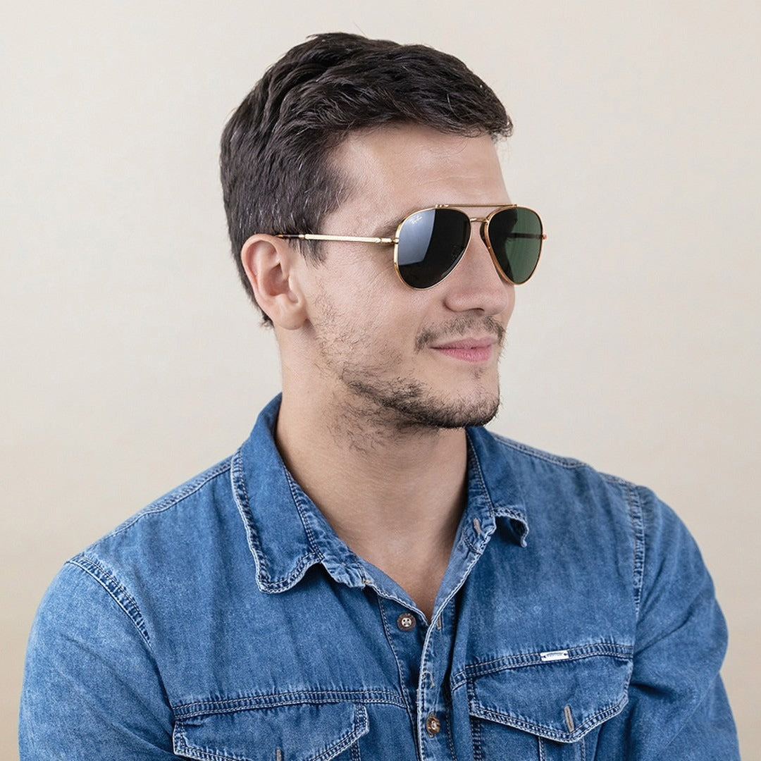 RAYBAN RB3625 NEW AVIATOR 919631 58 SUNGLASSES