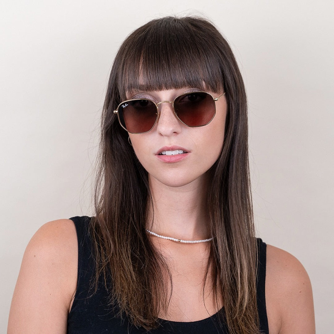 RAYBAN RB3548N HEXAGONAL 912443 51 SUNGLASSES