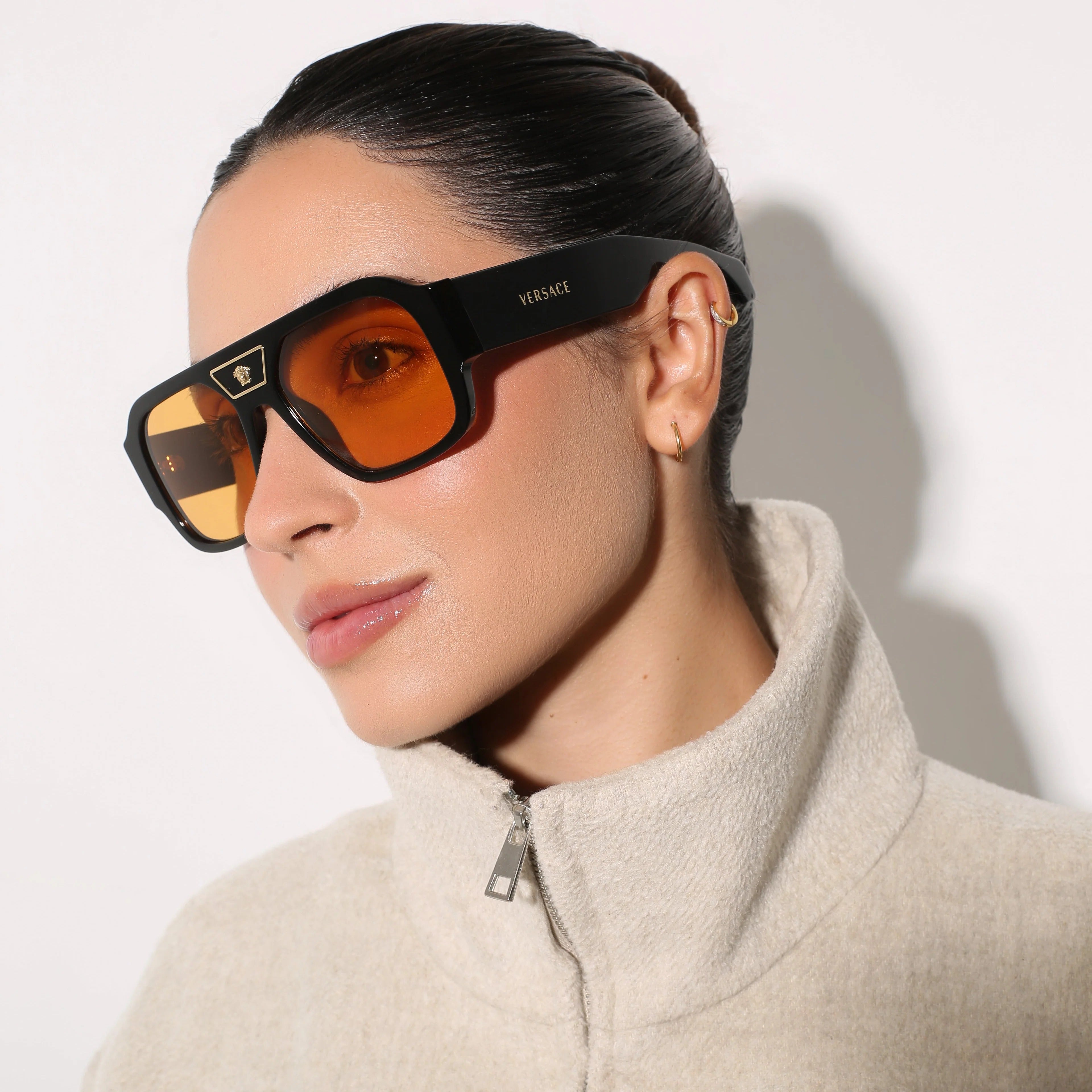 VERSACE VE4508U GB1 7 56 SUNGLASSES