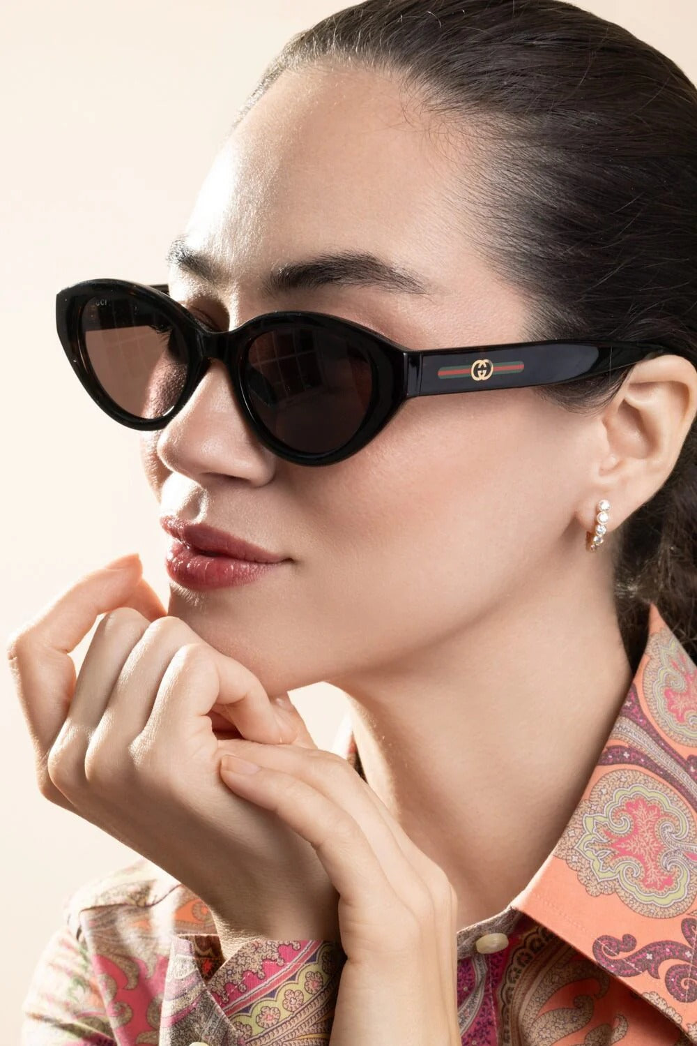 GUCCI GG2105SA 001 52 SUNGLASSES
