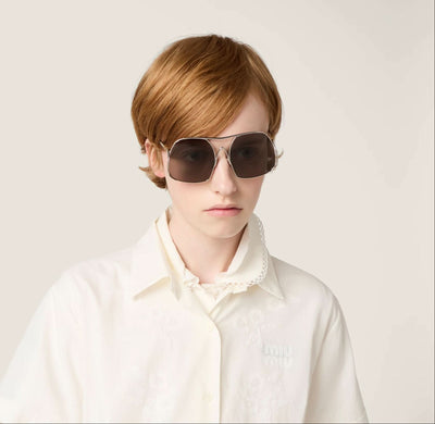 MIU MIU MUA55S 1BC80Q 57 SUNGLASSES