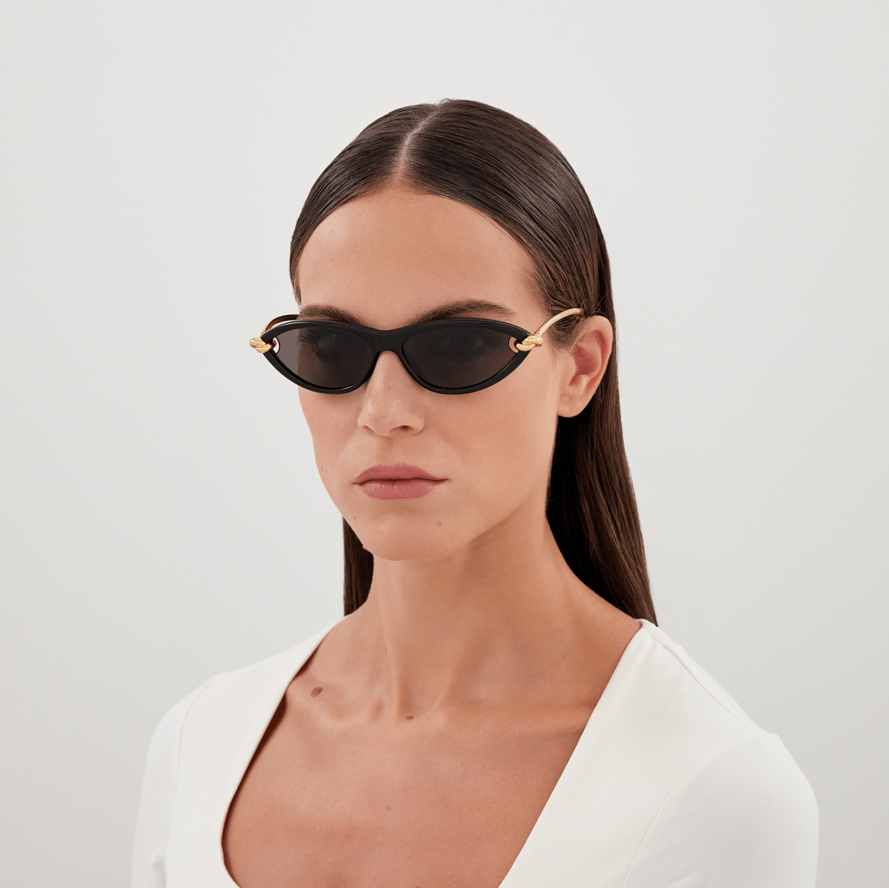 BOTTEGA VENETA BV1390S 001 56 SUNGLASSES