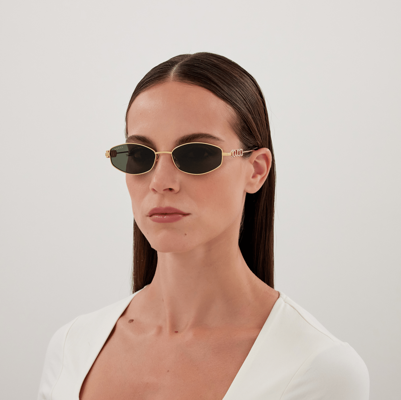 GUCCI GG1802S 001 55 SUNGLASSES