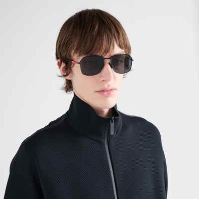 PRADA PSA51S 1BO06F 57 SUNGLASSES