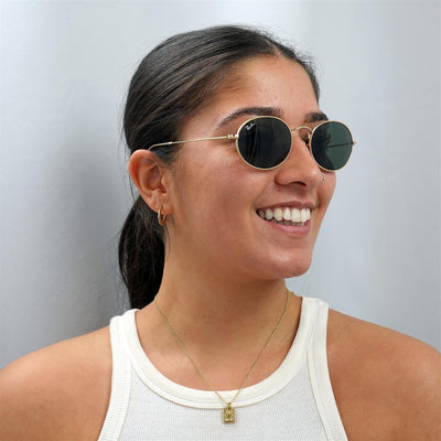 RAYBAN RB3547 OVAL 00131 51 SUNGLASSES