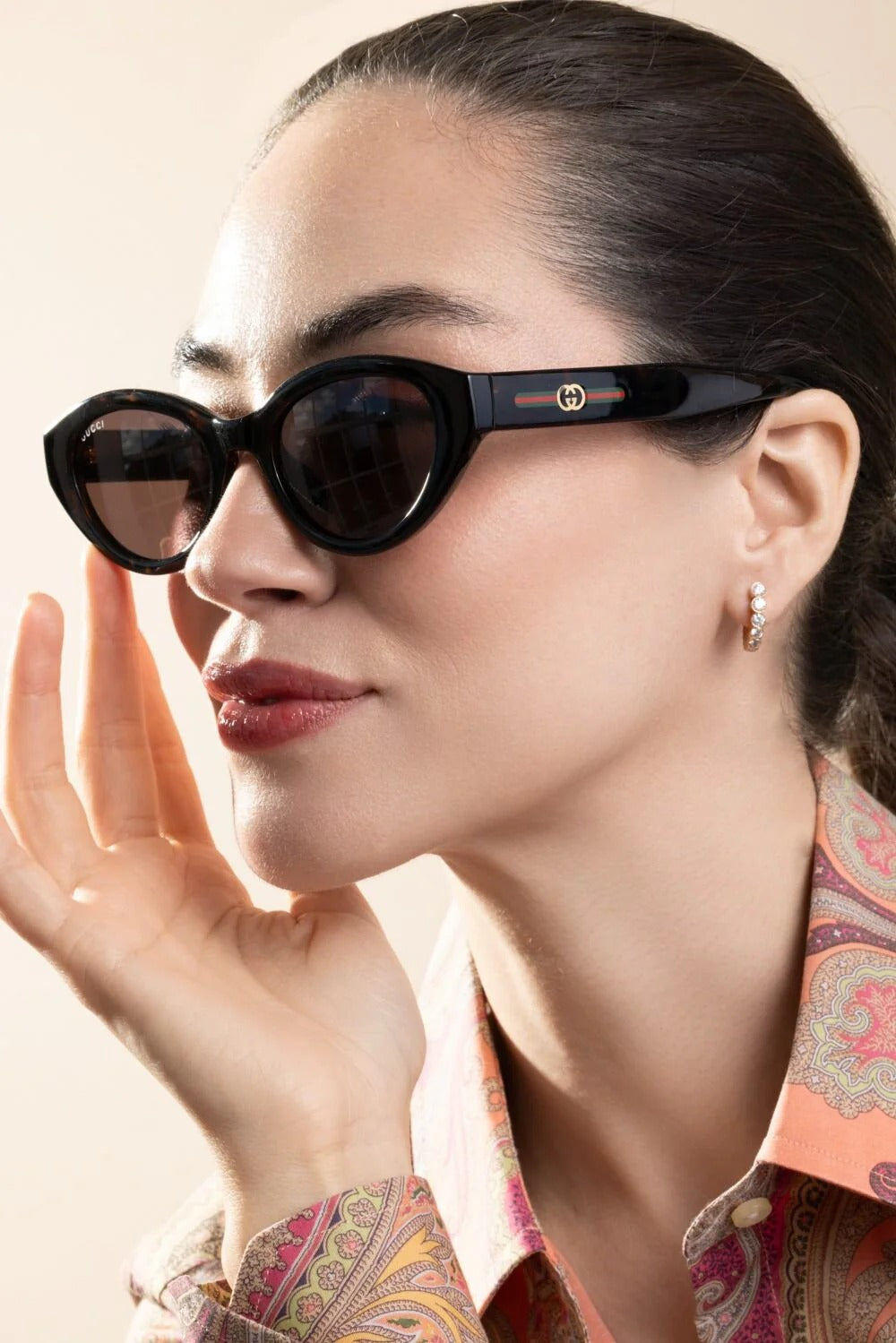 GUCCI GG2105SA 001 52 SUNGLASSES