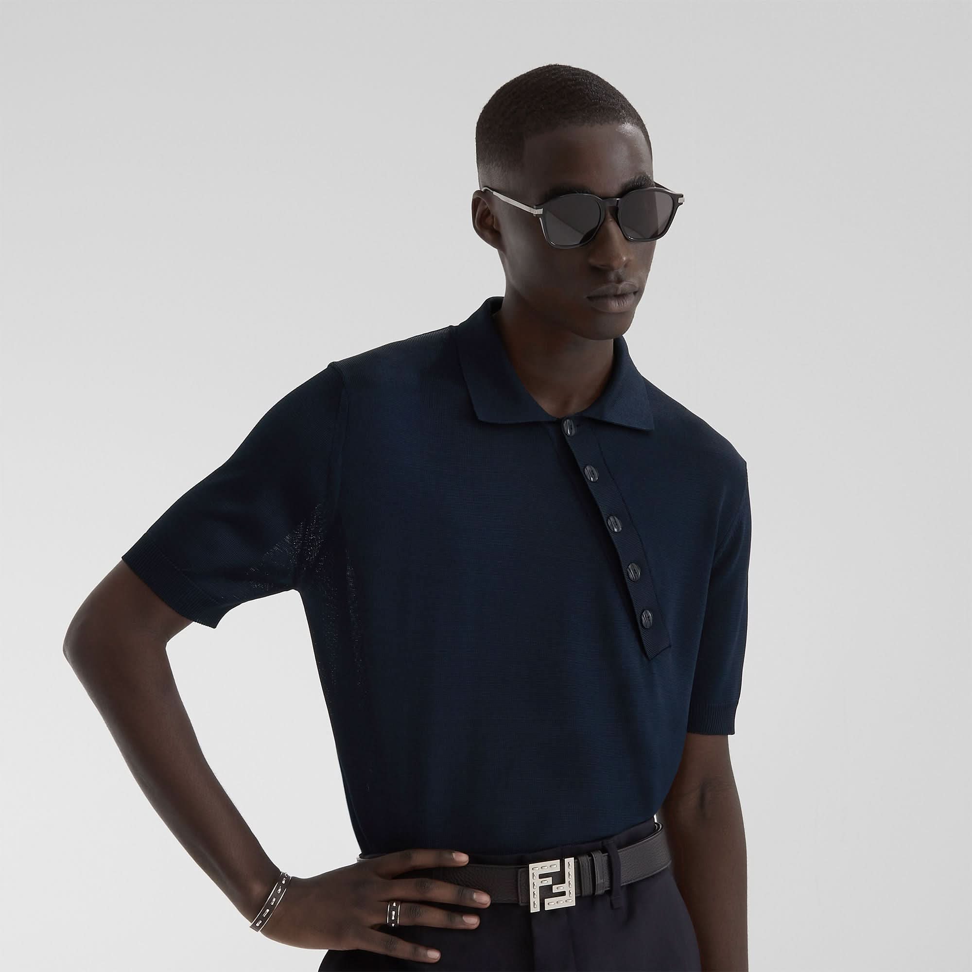 FENDI FE40166I 01A 52 SUNGLASSES
